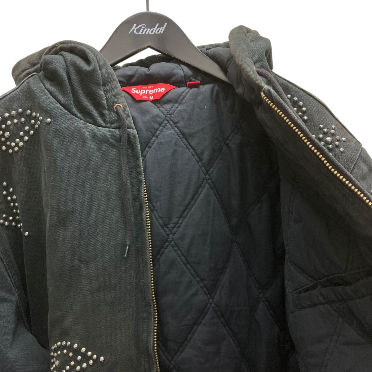 Supreme 23AWPaisley Studded Work Jacketワークジャケット 古着・中古-6枚目のアイテム画像