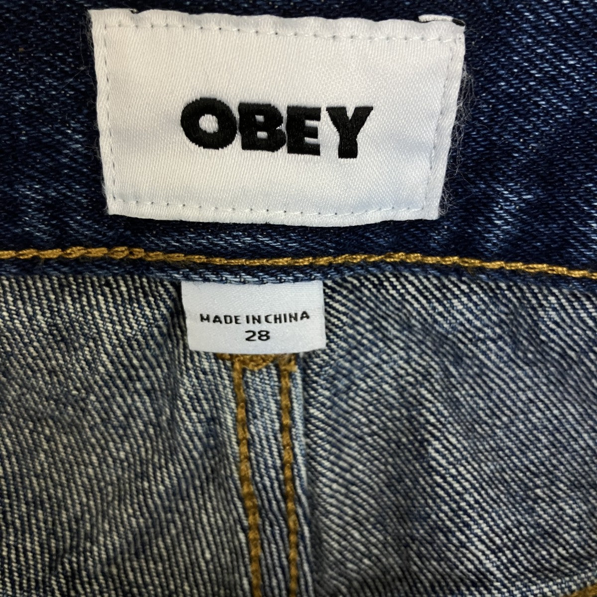 OBEY デニムパンツ 古着・中古-6枚目のアイテム画像