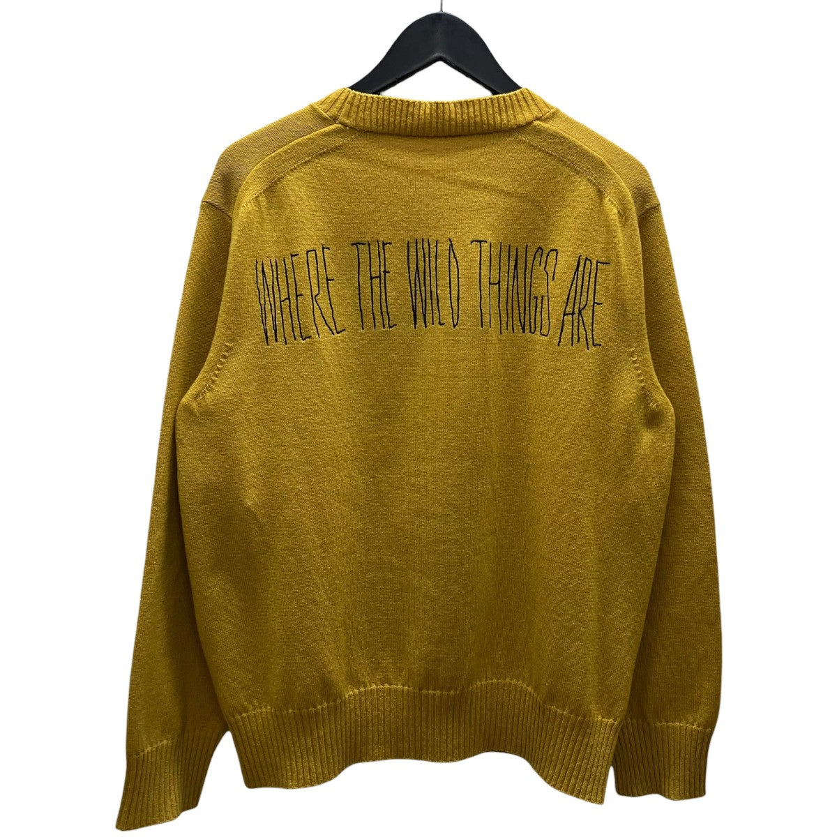 sacai WHERE THE WILD THINGS ARE Wool Knit Pullover ウールニット 古着・中古-4枚目のアイテム画像
