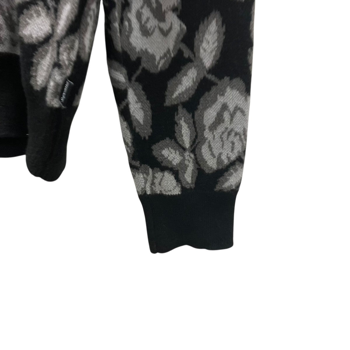 Supreme(シュプリーム) 12AW Rose Sweaterローズセーター ブラック