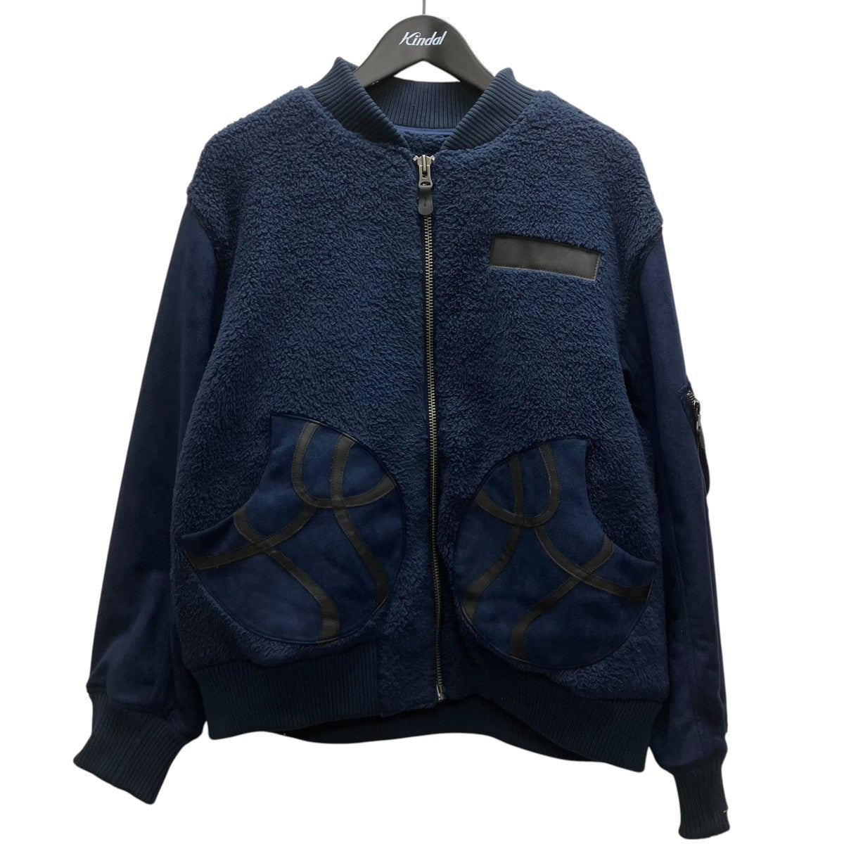 PARANOID BOA SUEDE MA-1 JACKET TOMO スエードジャケット 古着・中古-1枚目のアイテム画像