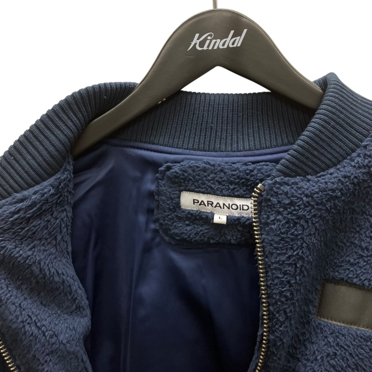 PARANOID BOA SUEDE MA-1 JACKET TOMO スエードジャケット 古着・中古-3枚目のアイテム画像