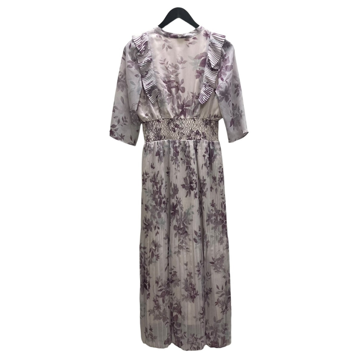 JILL BY JILLSTUART ぼかしフラワープリントワンピース 古着・中古-4枚目のアイテム画像