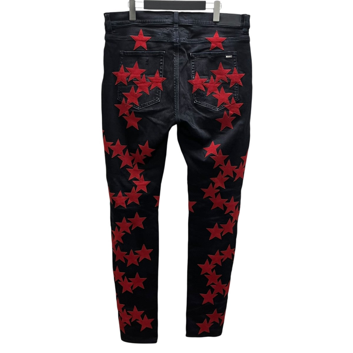 AMIRI スターパッチデニムパンツ 古着・中古-2枚目のアイテム画像