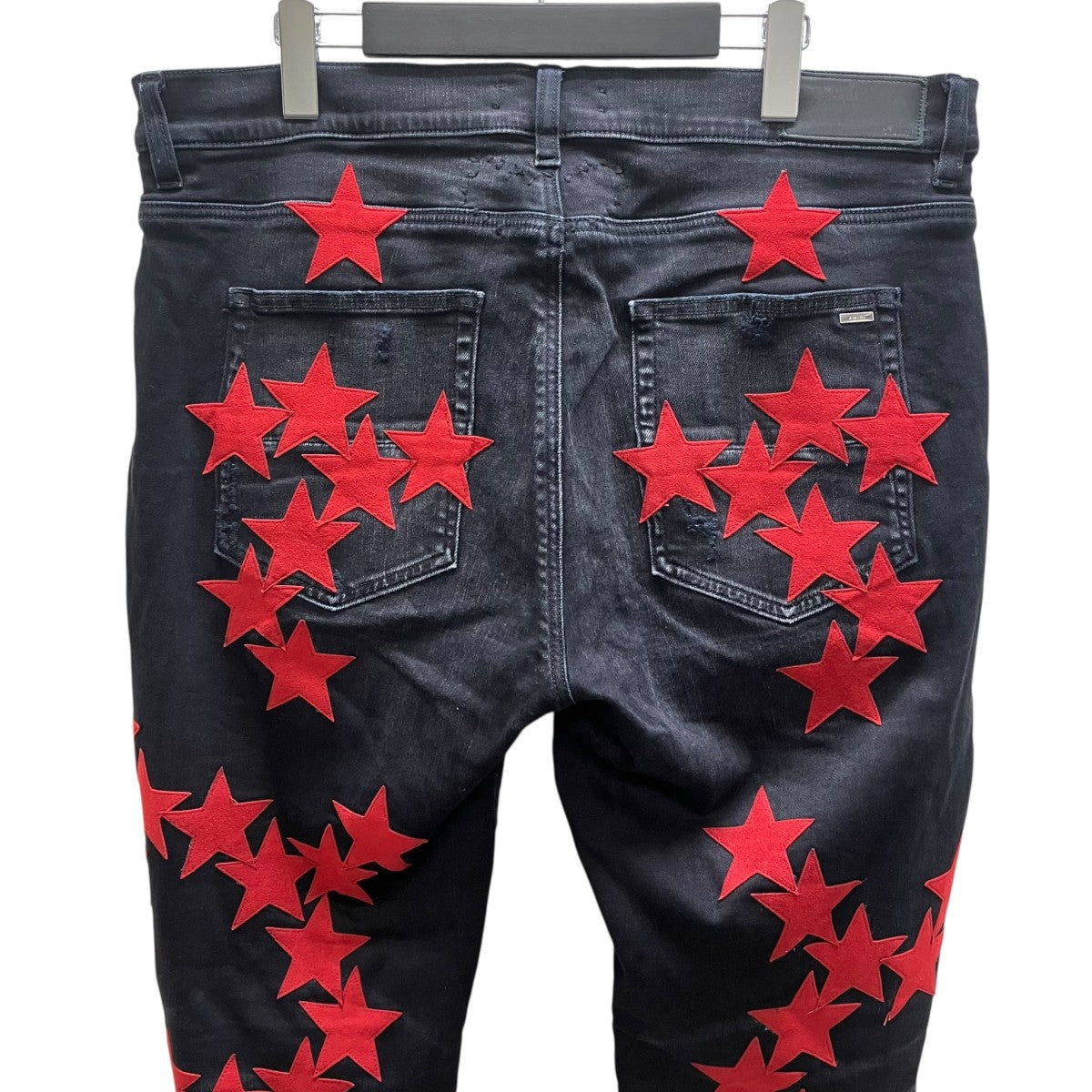 AMIRI スターパッチデニムパンツ 古着・中古-4枚目のアイテム画像