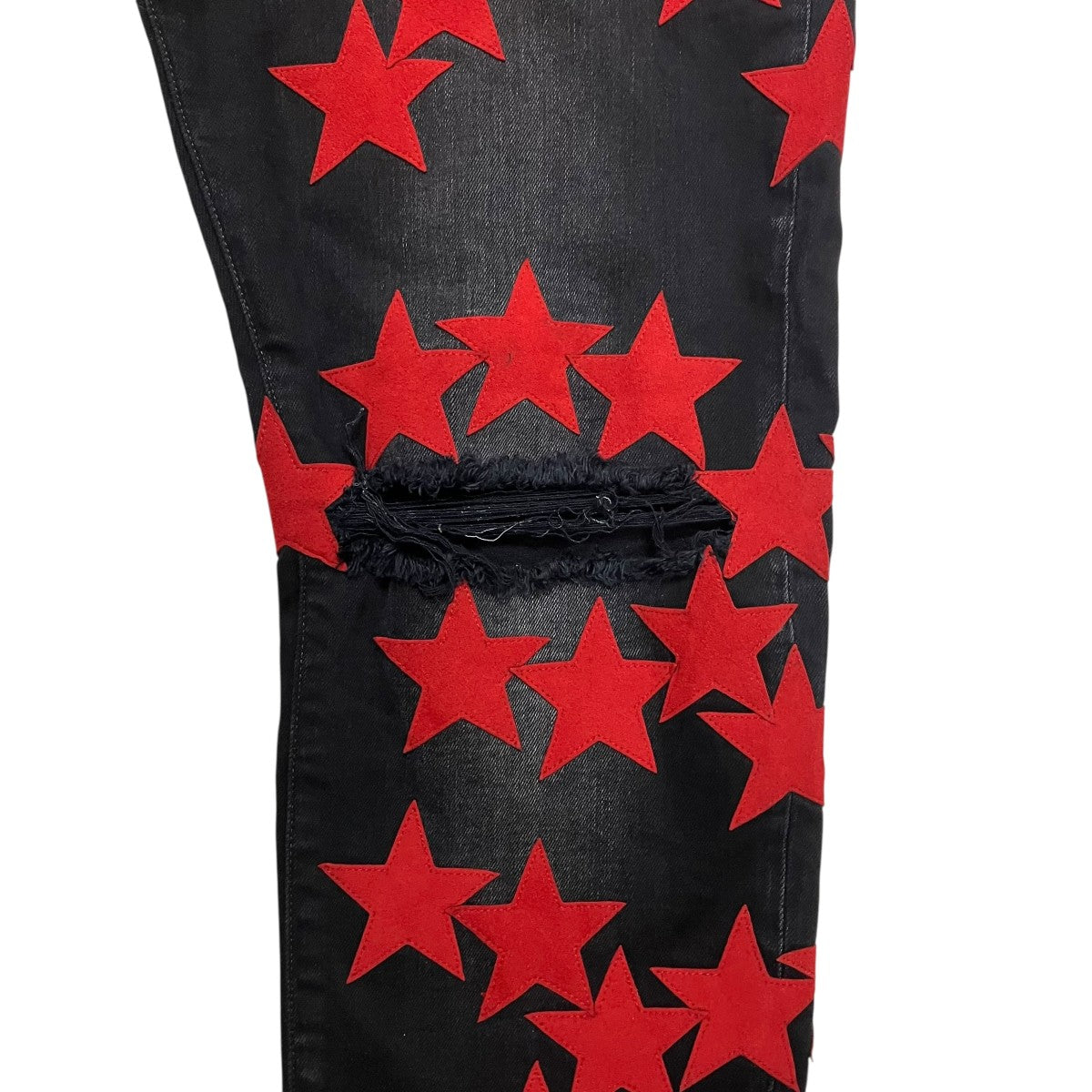 AMIRI スターパッチデニムパンツ 古着・中古-6枚目のアイテム画像