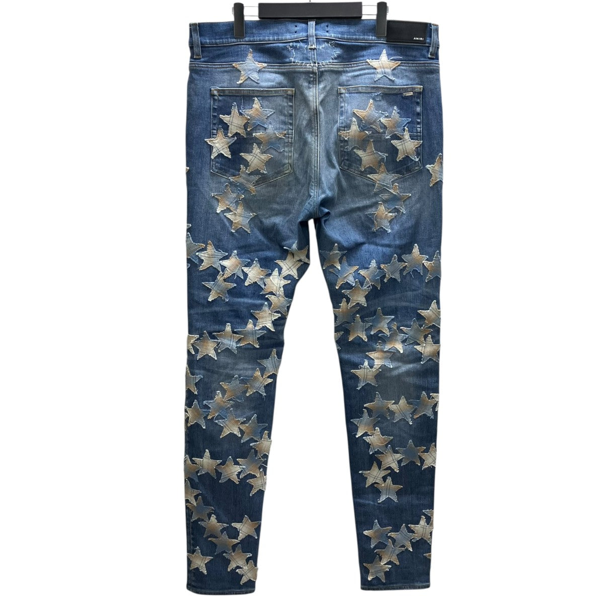 AMIRI スターパッチデニムパンツ 古着・中古-2枚目のアイテム画像