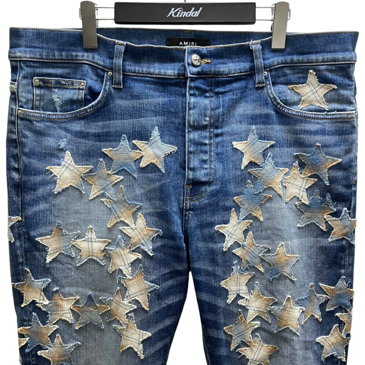 AMIRI スターパッチデニムパンツ 古着・中古-3枚目のアイテム画像