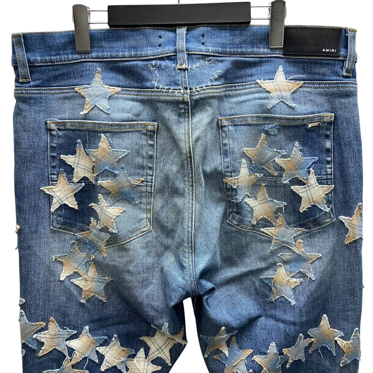 AMIRI スターパッチデニムパンツ 古着・中古-4枚目のアイテム画像