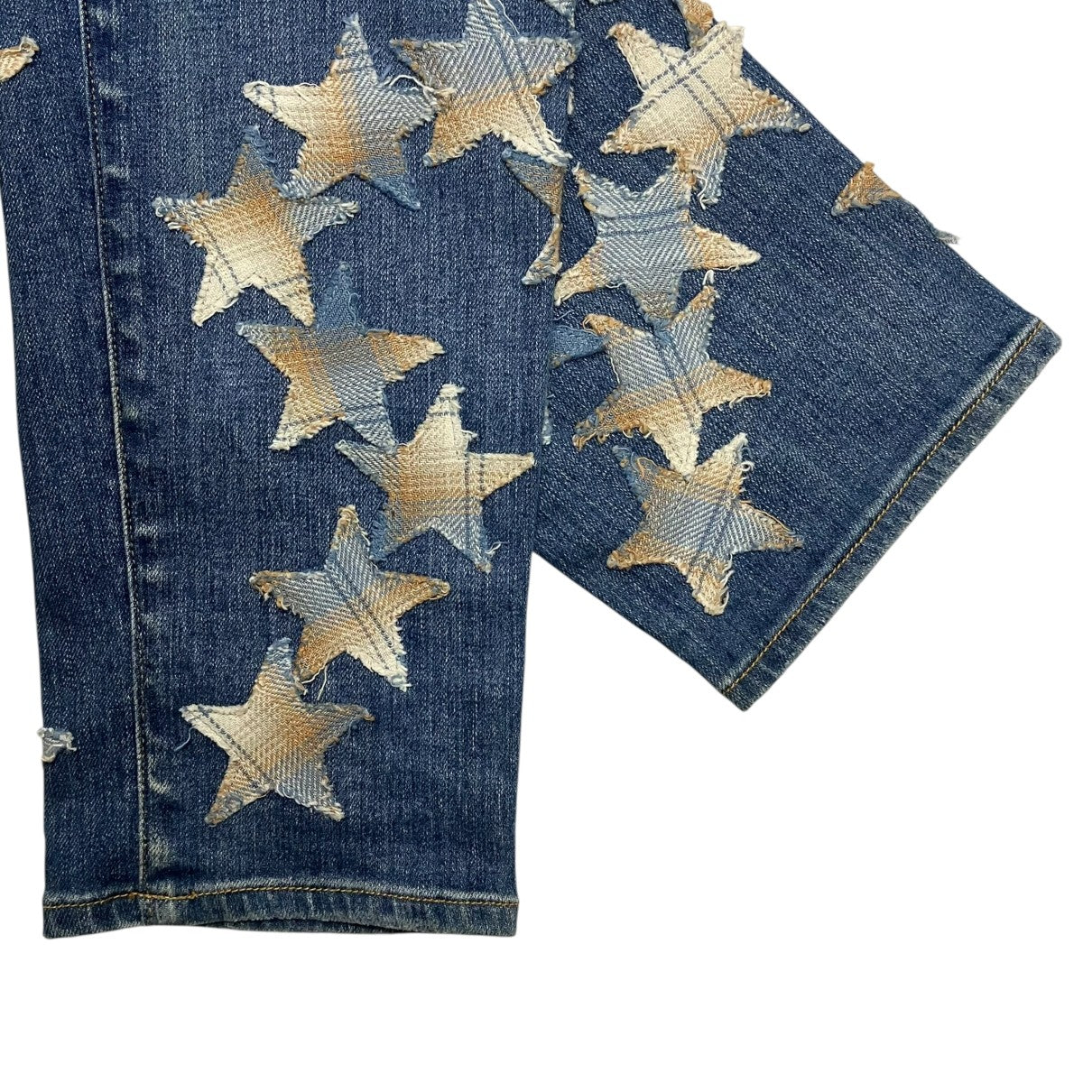 AMIRI スターパッチデニムパンツ 古着・中古-5枚目のアイテム画像