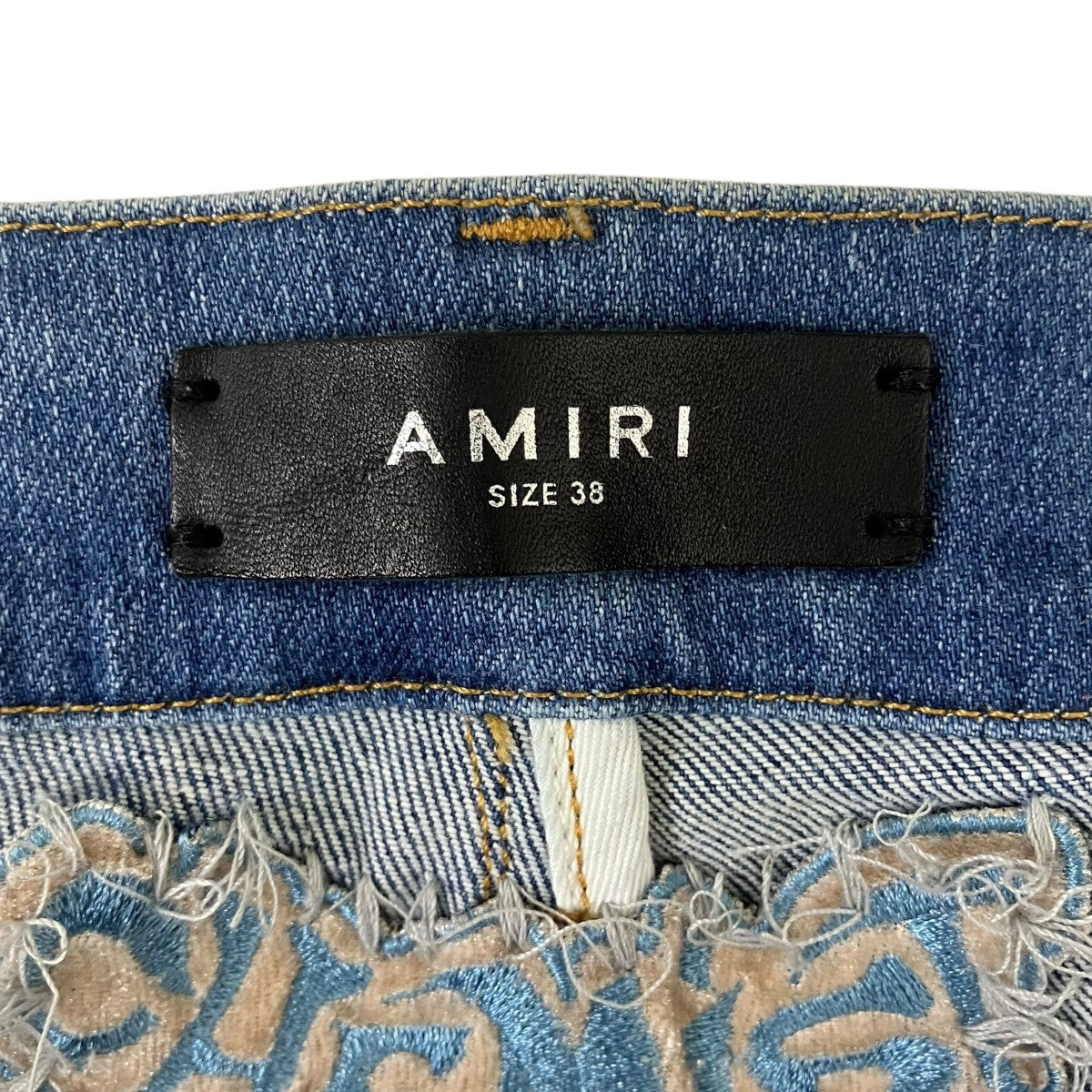 AMIRI スターパッチデニムパンツ 古着・中古-7枚目のアイテム画像
