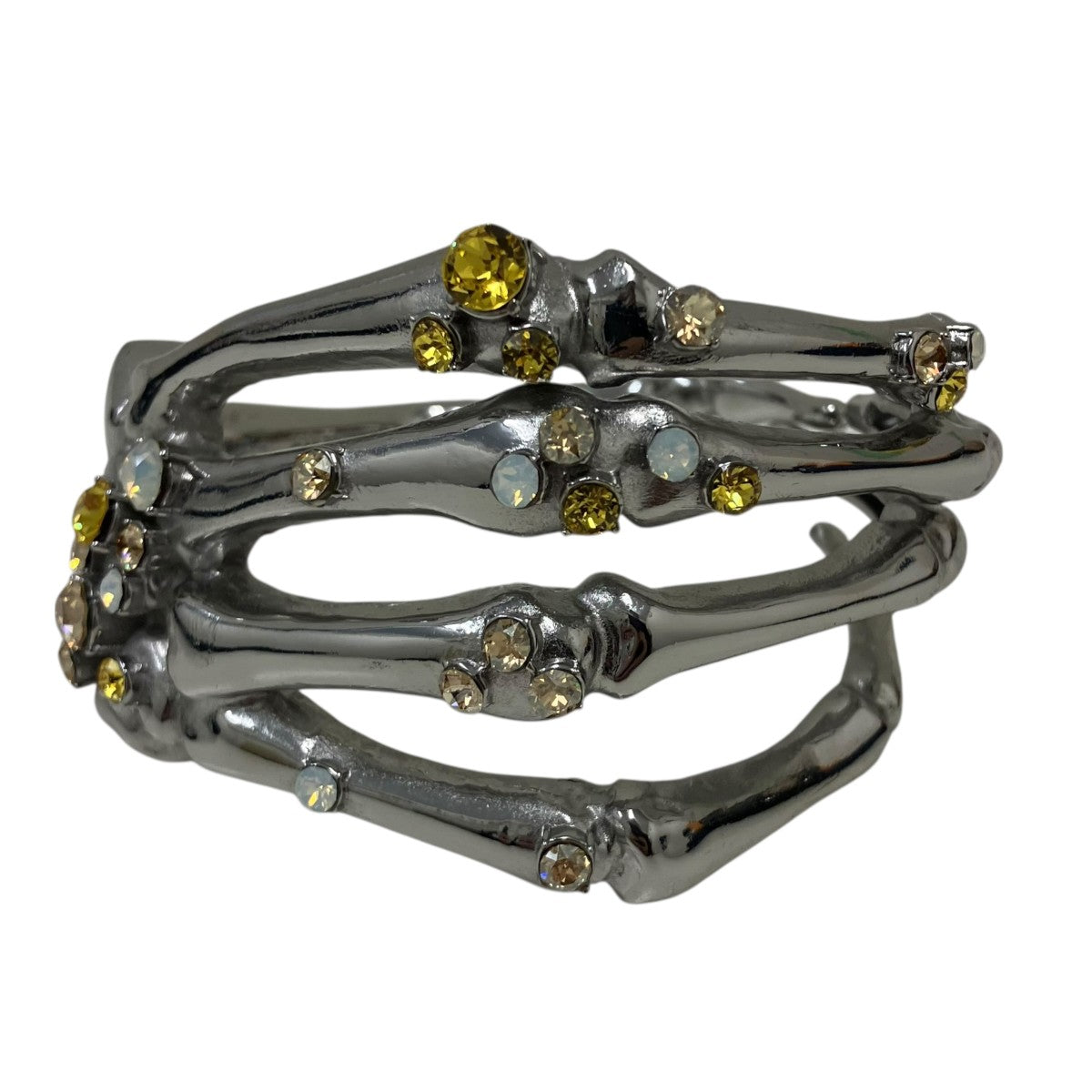 RAF SIMONS(ラフシモンズ) 22SSSkeleton bracelet with cluttered str