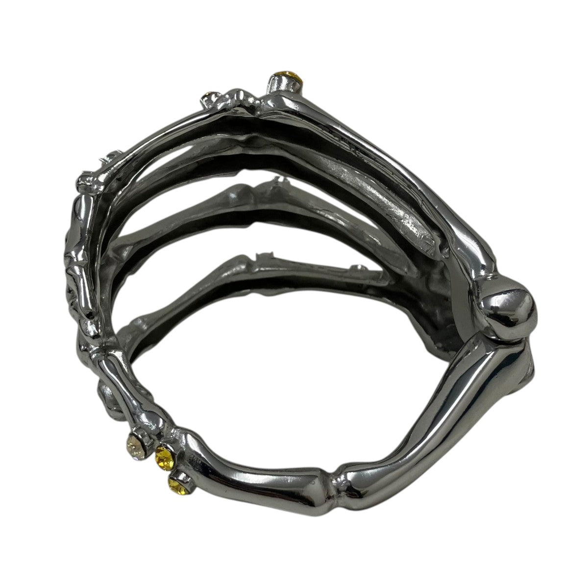 RAF SIMONS(ラフシモンズ) 22SSSkeleton bracelet with cluttered str