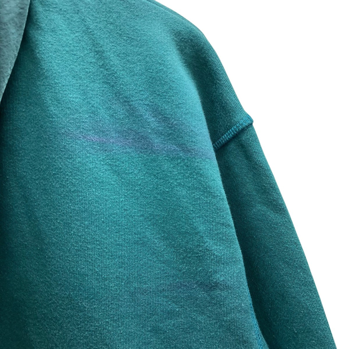 Nylon Hybrid Hooded Sweatshirt 切替プルオーバーパーカー