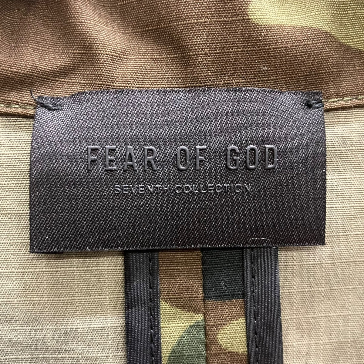 FEAR OF GOD カモフラージュコート 古着・中古-7枚目のアイテム画像