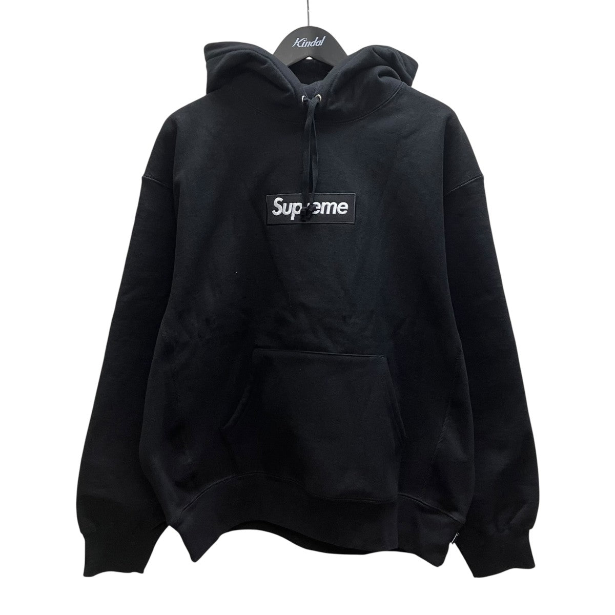 24AW Box Logo Hooded Sweatshirt Black