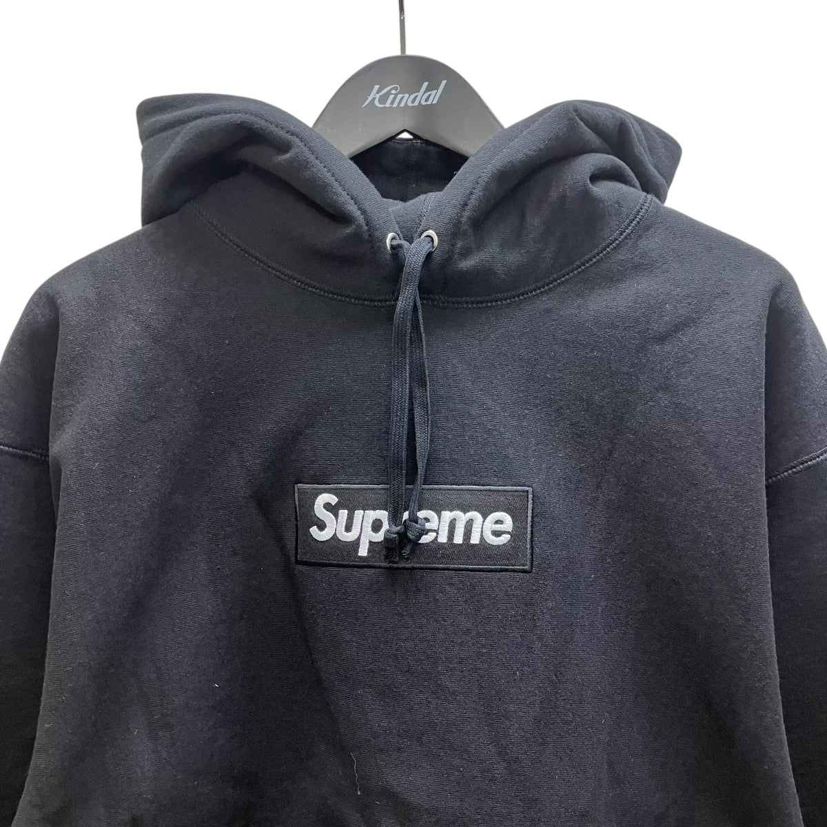 24AW Box Logo Hooded Sweatshirt Black