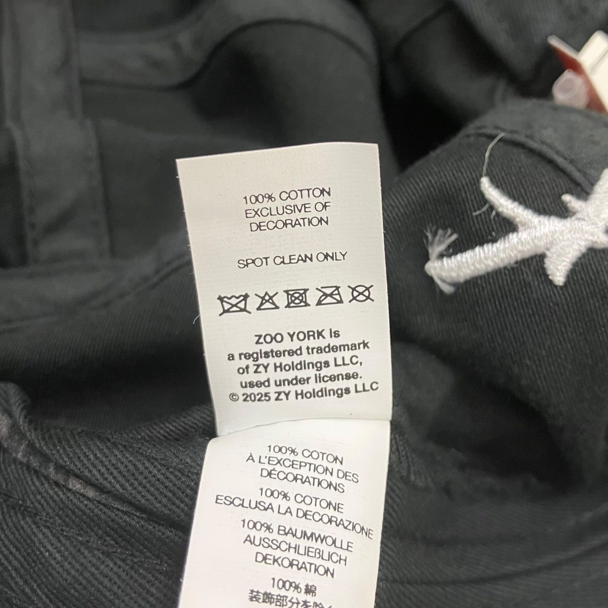 Supreme×ZOO YORK 25SSZoo York Camp Capキャップ ブラック｜【公式