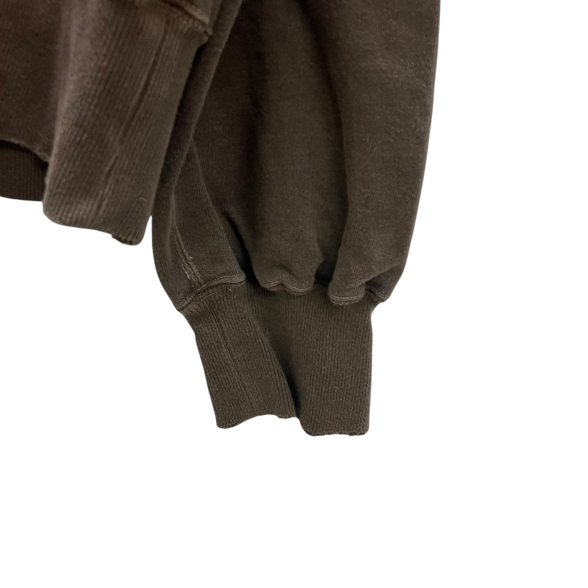 ANCELLM DYED DAMAGE HOODDIE ダメージ加工パーカー 古着・中古-3枚目のアイテム画像