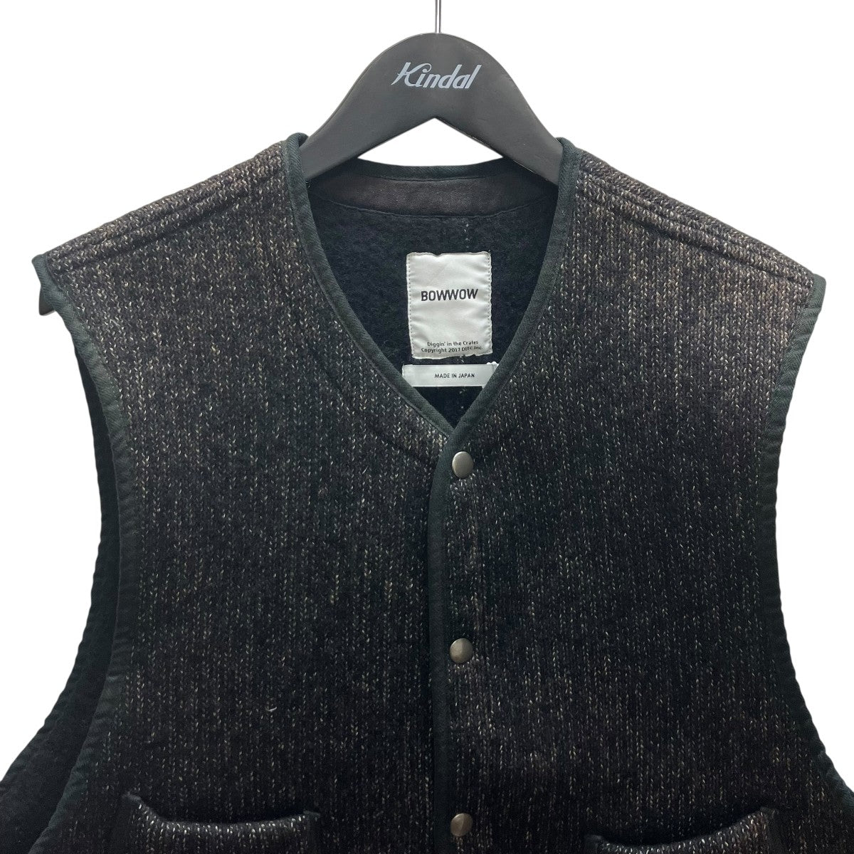 25AW B CLOTH VEST AGED ベスト