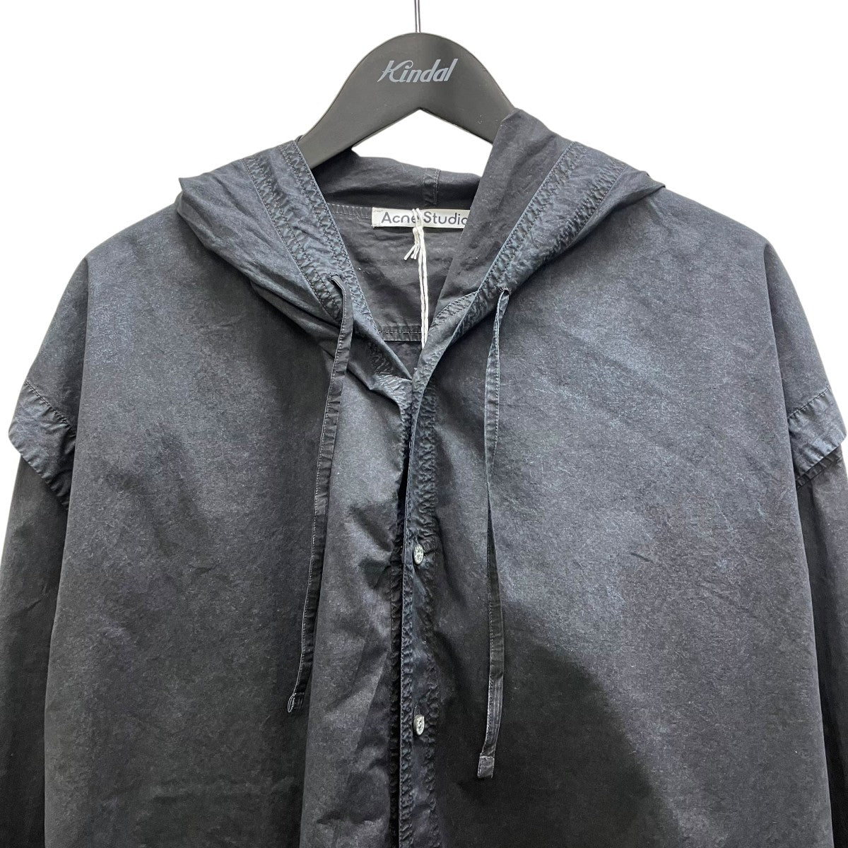ACNE STUDIOS フーデットシャツ 古着・中古-3枚目のアイテム画像