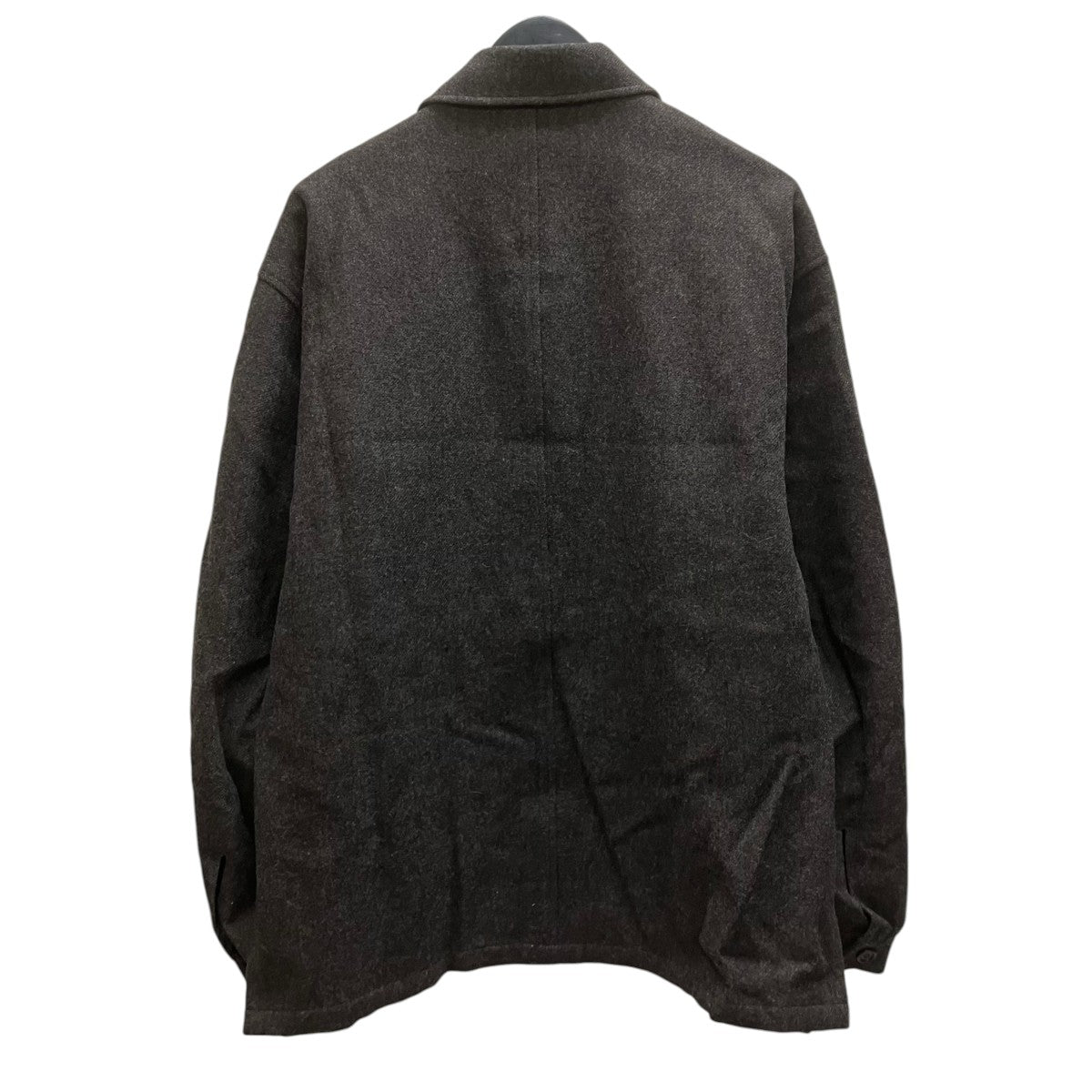 AMOMENTO ウールシャツジャケット 古着・中古-2枚目のアイテム画像