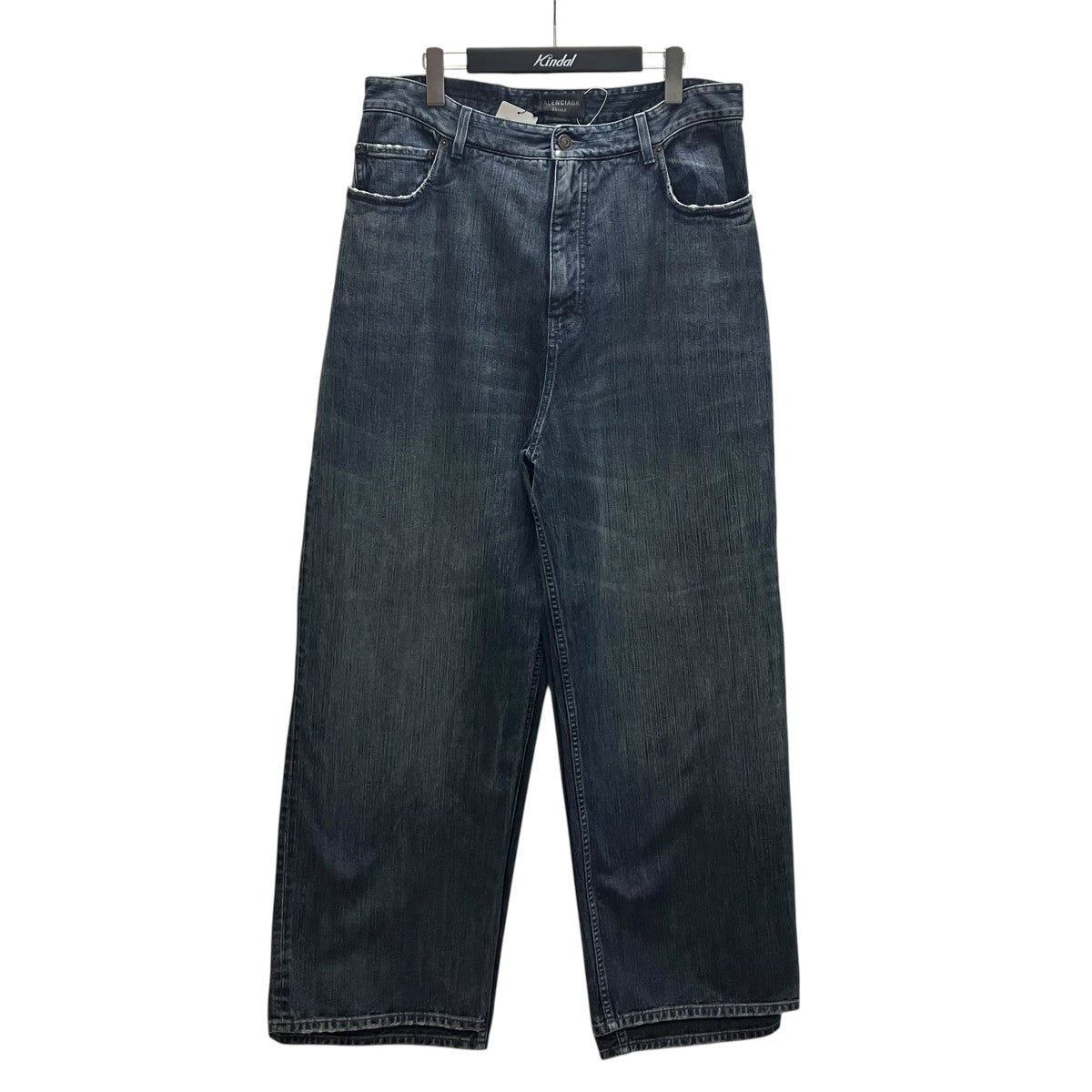 BALENCIAGA DOUBLE FRONT WIDE LEG JEANS クワトロレッグデニムパンツ 古着・中古-1枚目のアイテム画像