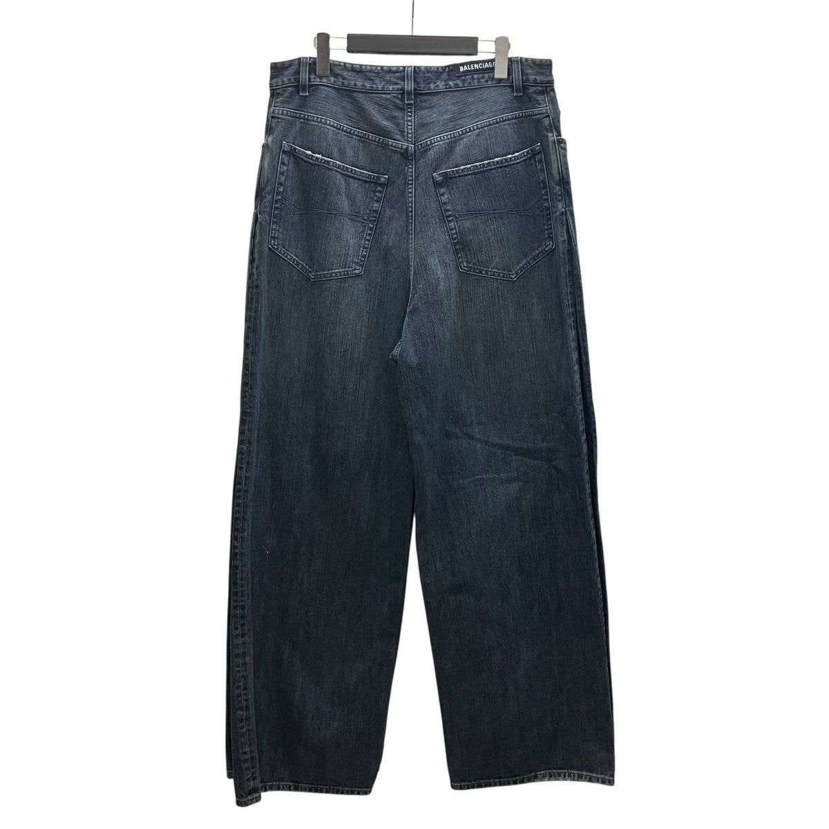 BALENCIAGA DOUBLE FRONT WIDE LEG JEANS クワトロレッグデニムパンツ 古着・中古-3枚目のアイテム画像