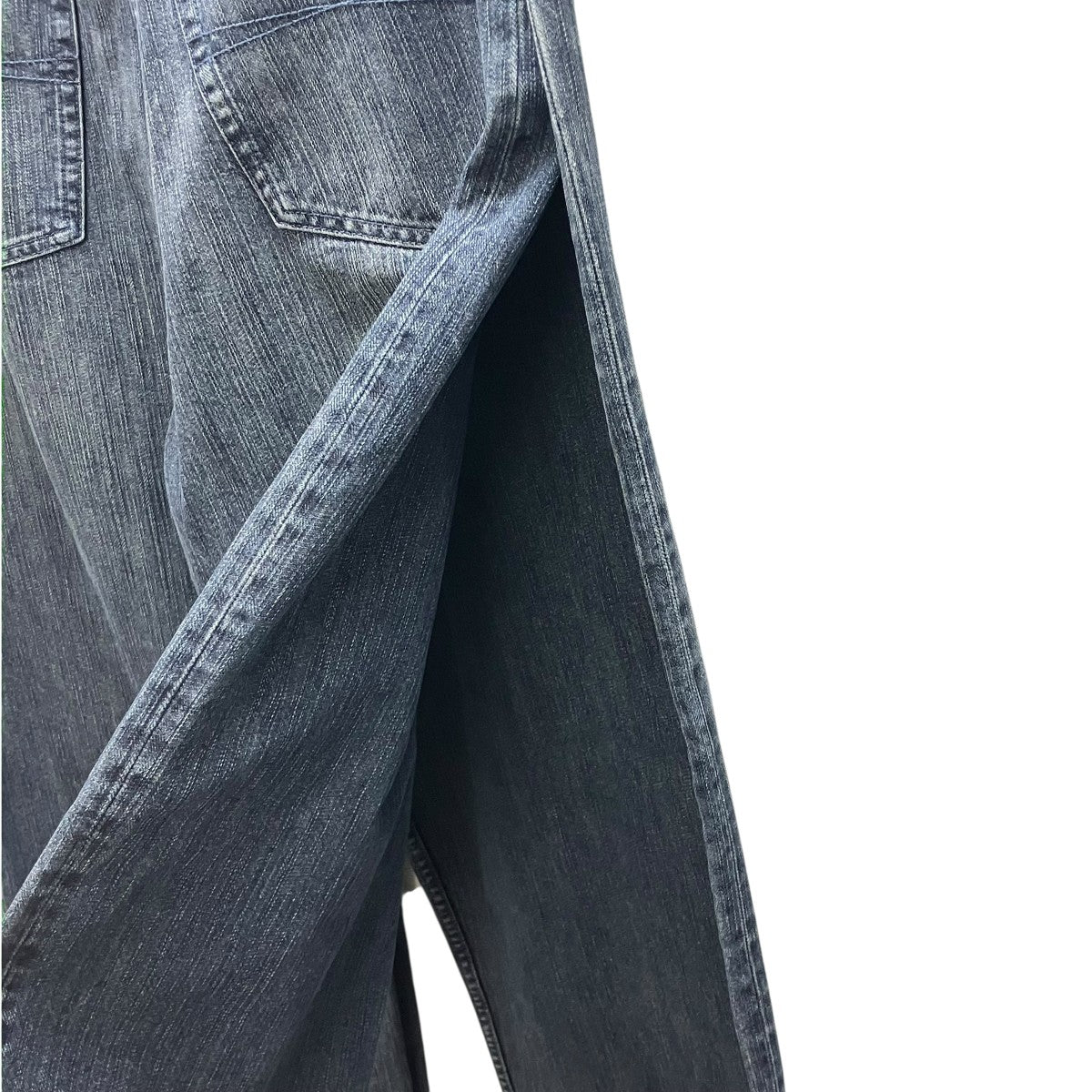 BALENCIAGA DOUBLE FRONT WIDE LEG JEANS クワトロレッグデニムパンツ 古着・中古-5枚目のアイテム画像