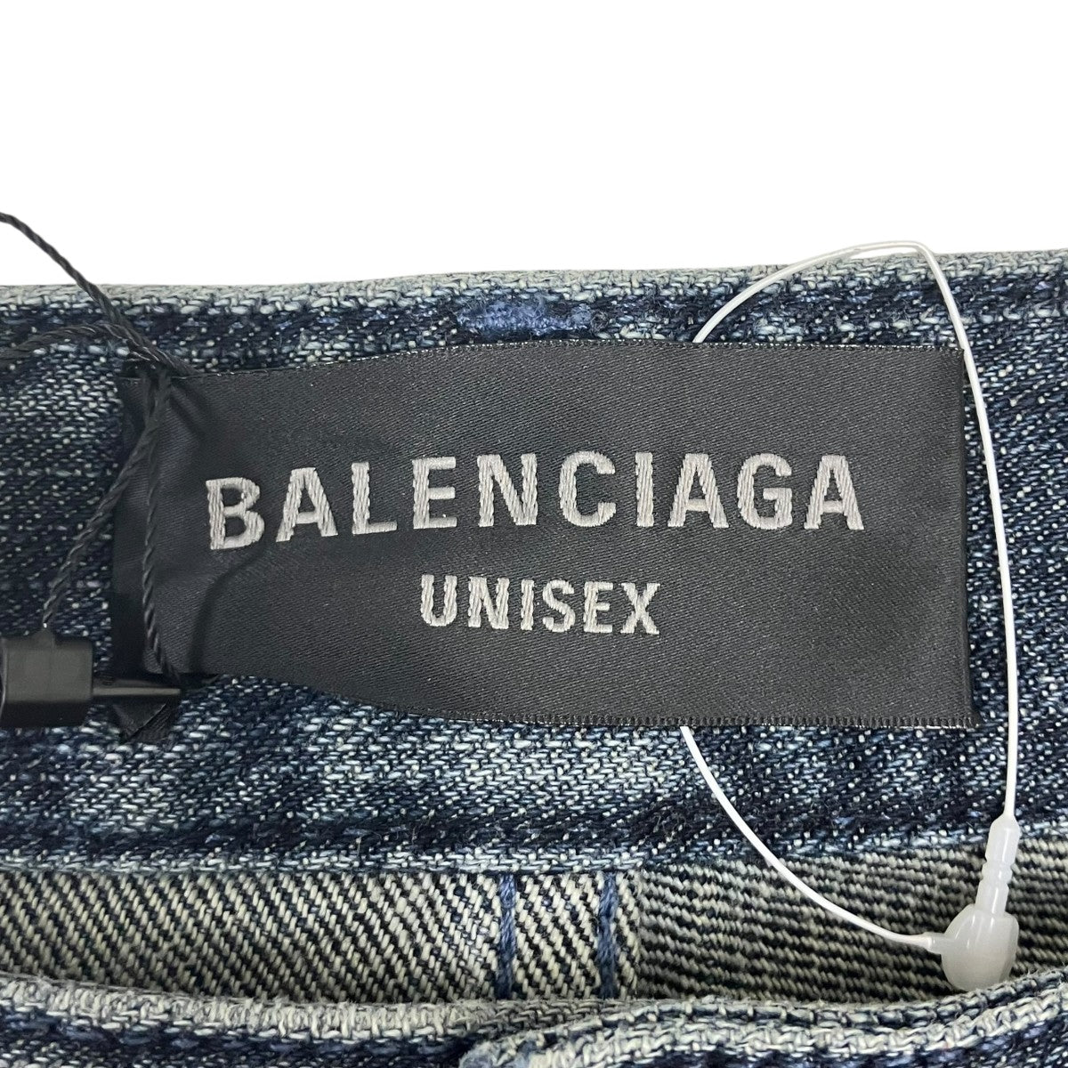 BALENCIAGA DOUBLE FRONT WIDE LEG JEANS クワトロレッグデニムパンツ 古着・中古-7枚目のアイテム画像