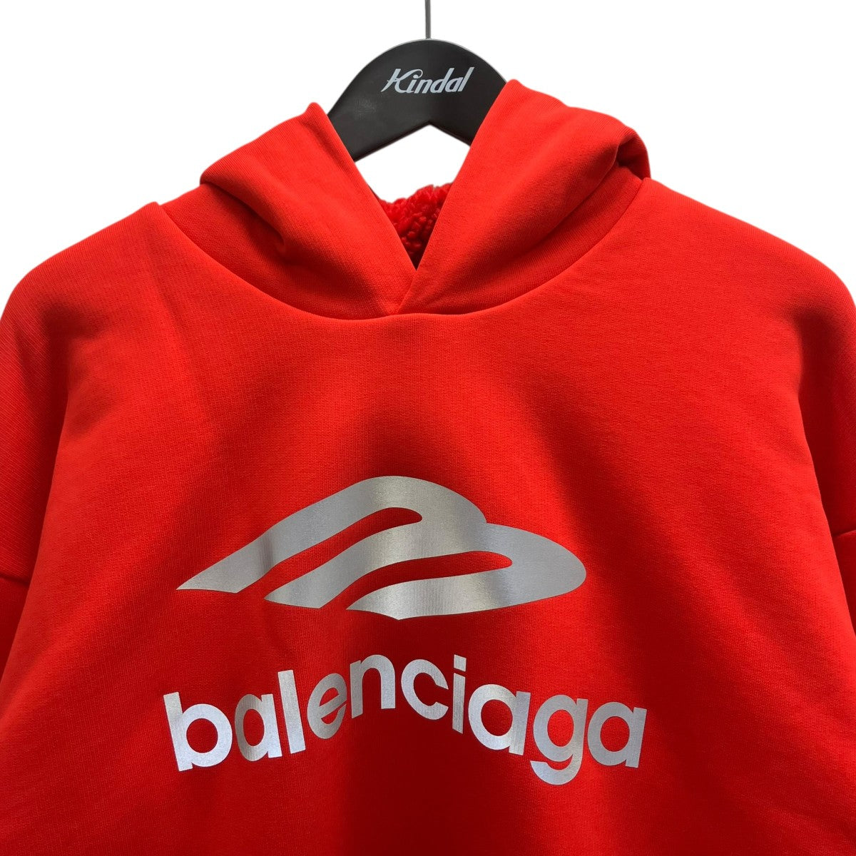 BALENCIAGA 裏起毛プルオーバーパーカー 古着・中古-2枚目のアイテム画像