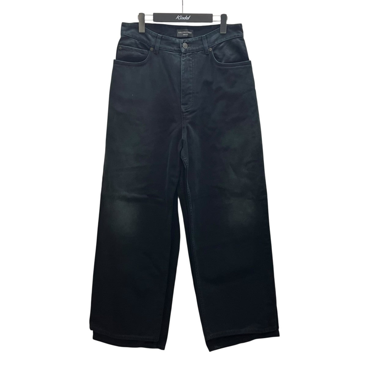 BALENCIAGA DOUBLE FRONT WIDE LEG JEANS クアトロレッグデニムパンツ 古着・中古-1枚目のアイテム画像
