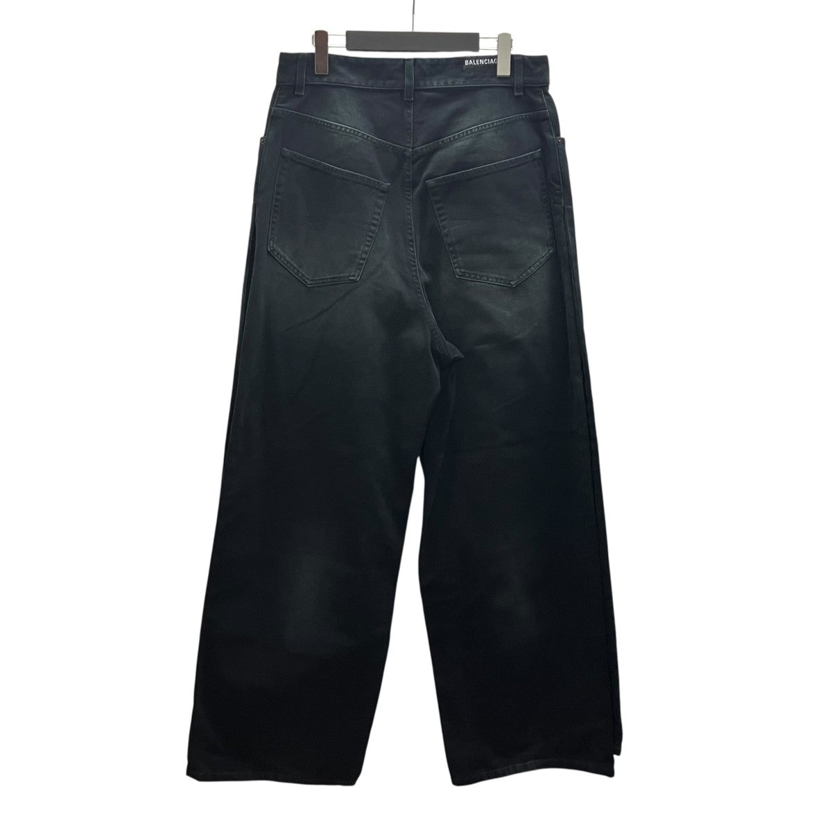 BALENCIAGA DOUBLE FRONT WIDE LEG JEANS クアトロレッグデニムパンツ 古着・中古-3枚目のアイテム画像