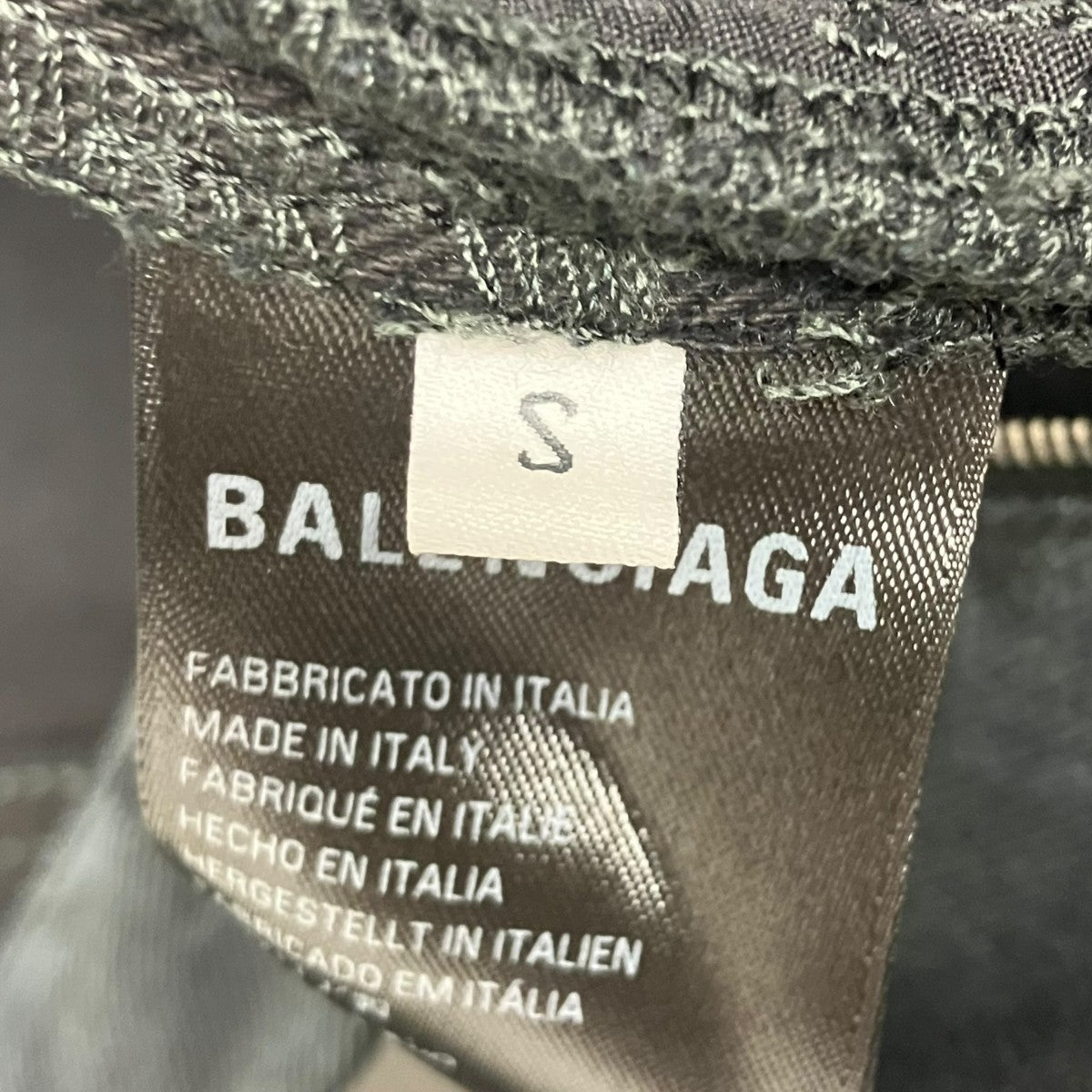 BALENCIAGA DOUBLE FRONT WIDE LEG JEANS クアトロレッグデニムパンツ 古着・中古-8枚目のアイテム画像