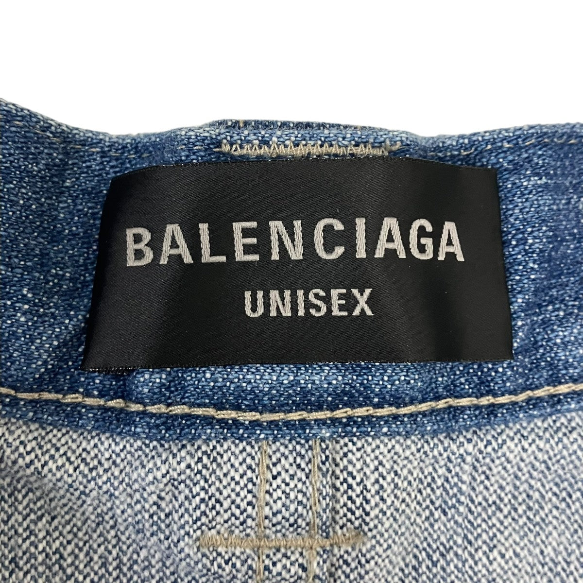 BALENCIAGA 25AW ハーフデニムパンツ 古着・中古-7枚目のアイテム画像
