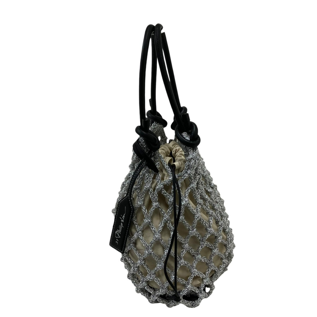 3．1 phillip lim W マクラメ ミニサック ハンドバッグ 古着・中古-3枚目のアイテム画像