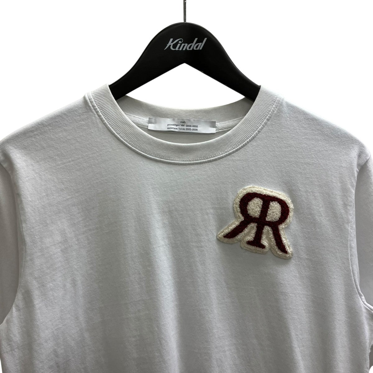 ロゴアップリケTシャツ