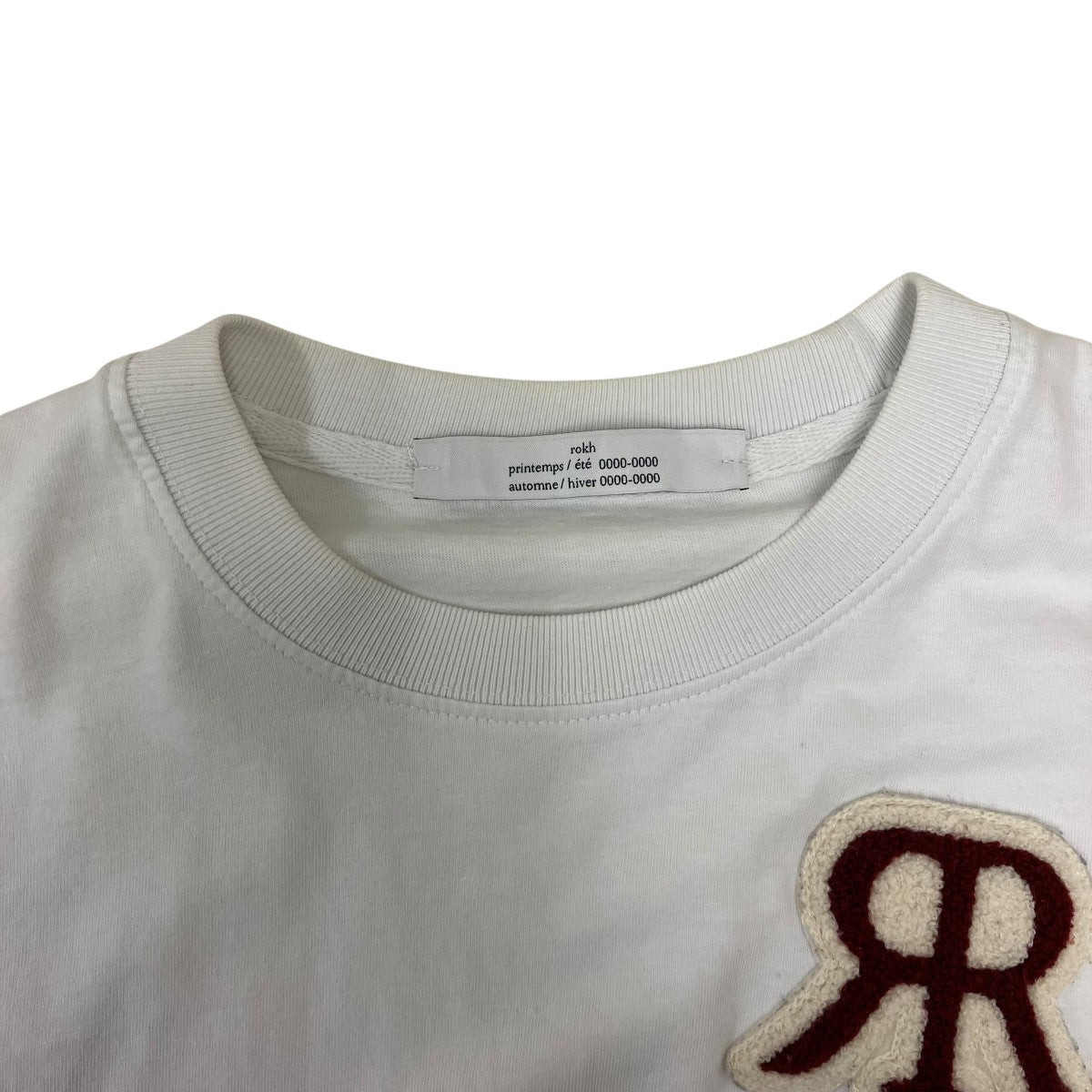 ロゴアップリケTシャツ