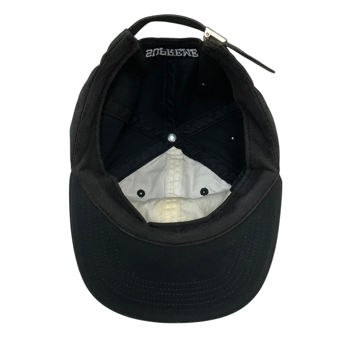 Supreme(シュプリーム) USA製 Sロゴキャップ ブラック｜【公式