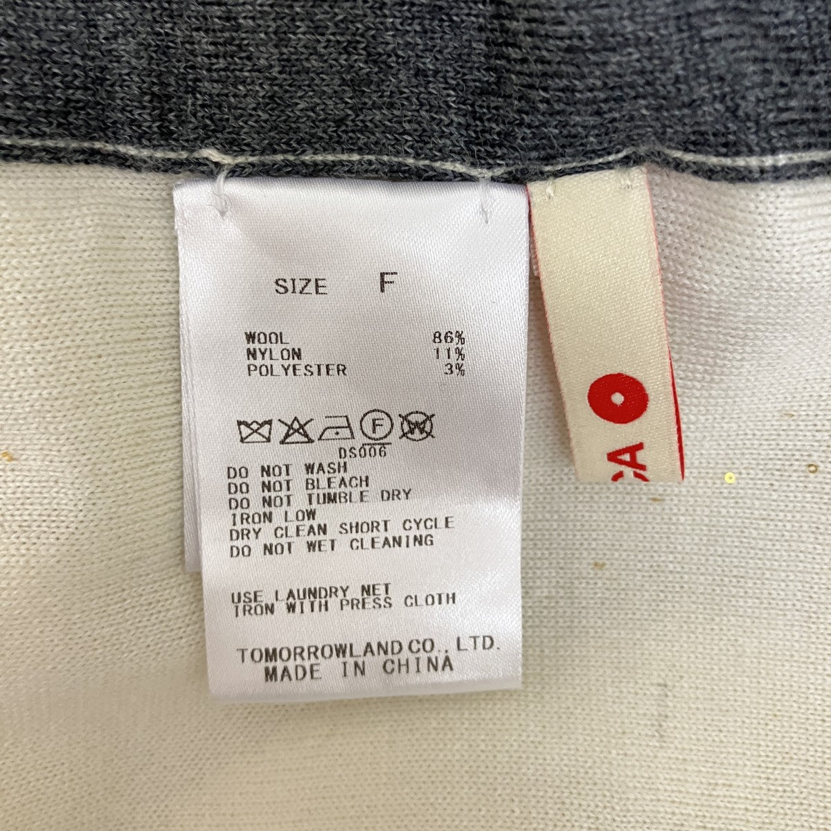 スパークルファインウール ニットスカーフウールスカーフ35-09-54-09402