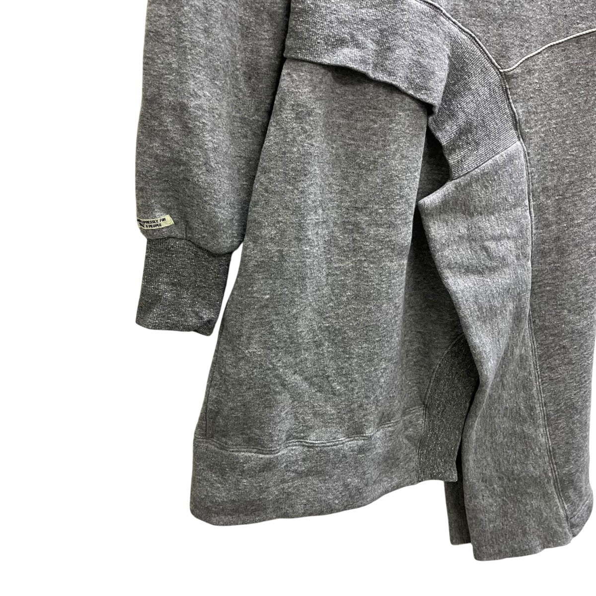 REGULATION Yohji Yamamoto スウェットワンピース 古着・中古-5枚目のアイテム画像