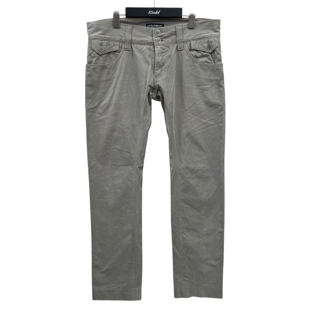DOLCE ＆ GABBANA コットンパンツG3R2GT 古着・中古-1枚目のアイテム画像