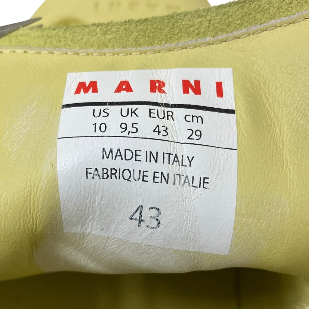 MARNI ローカットスニーカー 古着・中古-8枚目のアイテム画像