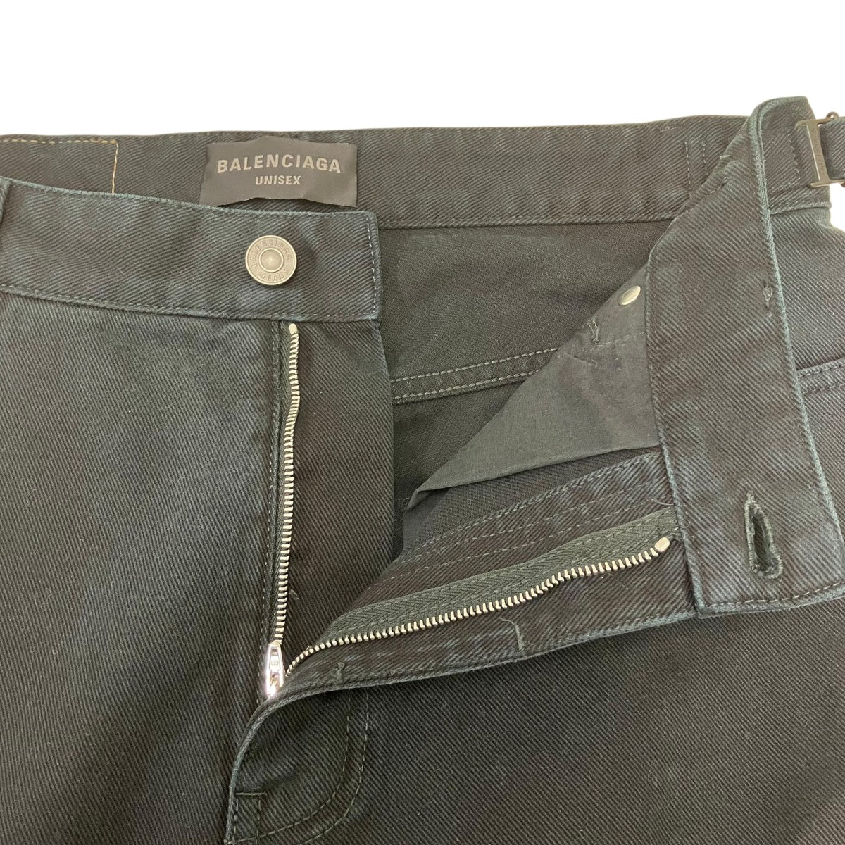BALENCIAGA ソフトレフトハンド ワイドカーゴデニムパンツ 古着・中古-5枚目のアイテム画像