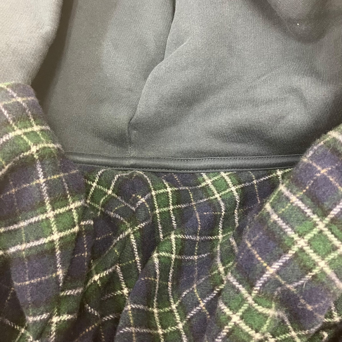 BALENCIAGA Scarf Zip-Up Hoodie マフラードッキングジップパーカー 古着・中古-8枚目のアイテム画像