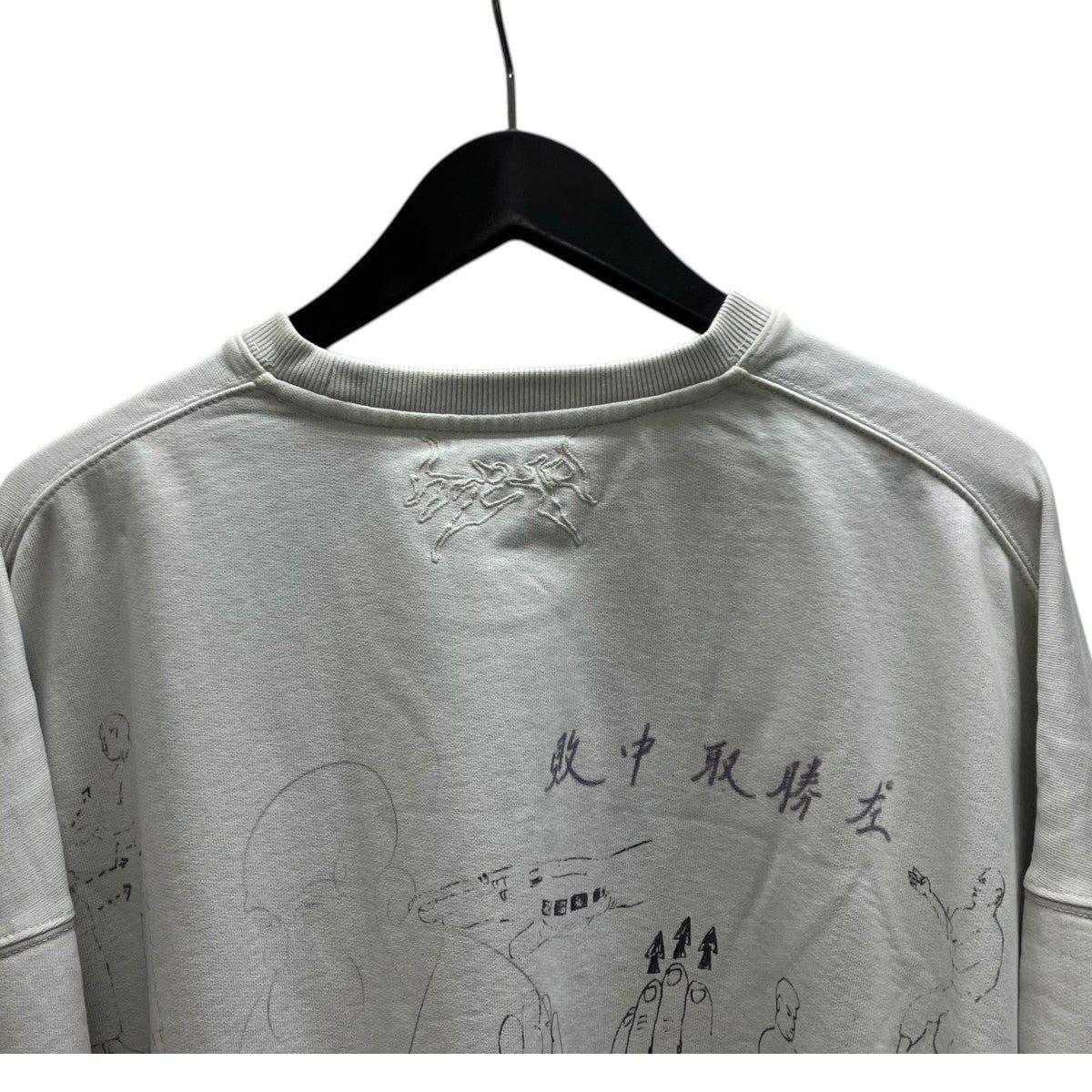 D-R-G-N- MEDITATIONS OVERSIZED CREWクルーネックスウェット1212-3-000026 古着・中古-4枚目のアイテム画像