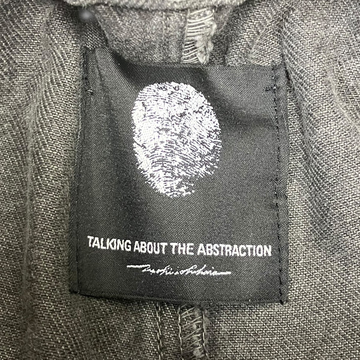 TALKING ABOUT THE ABSTRACTION PARACHUTE PT クロスパッチデニムパンツ 古着・中古-5枚目のアイテム画像