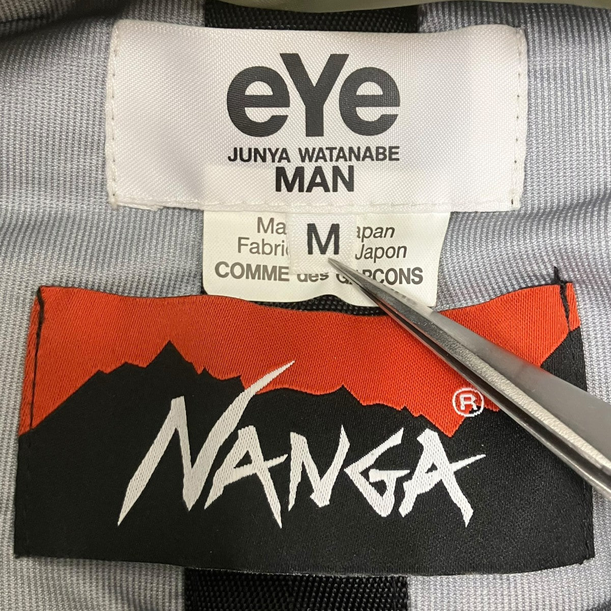 JUNYA WATANABE MAN×NANGA 中綿ジャケット 古着・中古-6枚目のアイテム画像
