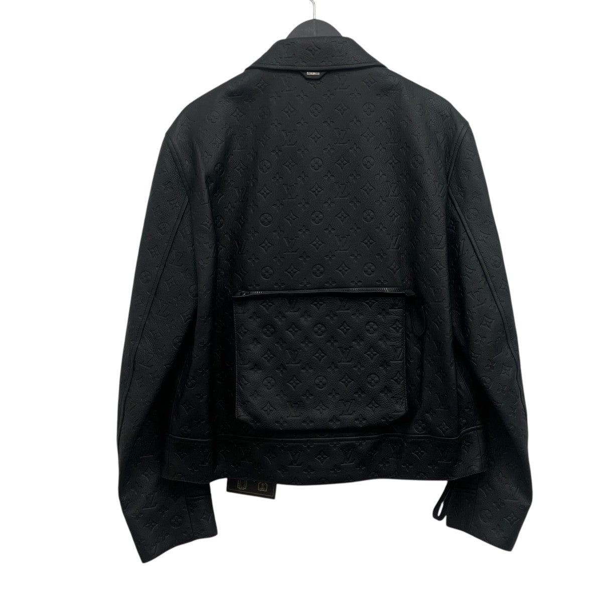 LOUIS VUITTON Monogram Embossed Utility Jacketモノグラムエンボスユーティリティレザー ジャケットHIL46EQXS 古着・中古-2枚目のアイテム画像