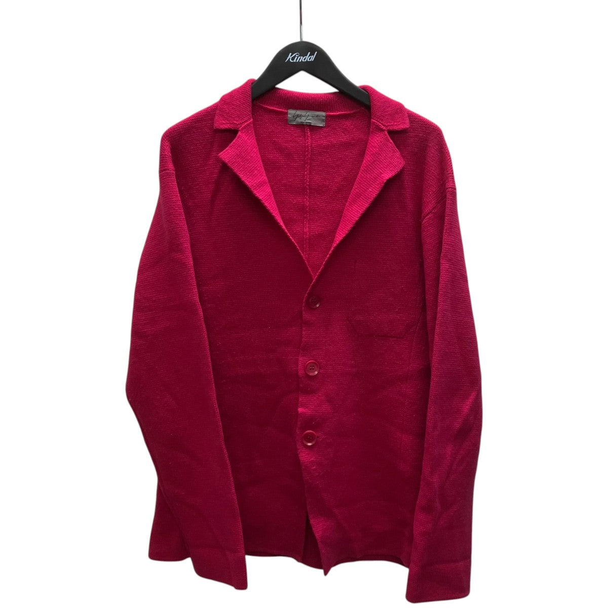 Yohji Yamamoto pour homme ニットカーディガン 古着・中古-1枚目のアイテム画像